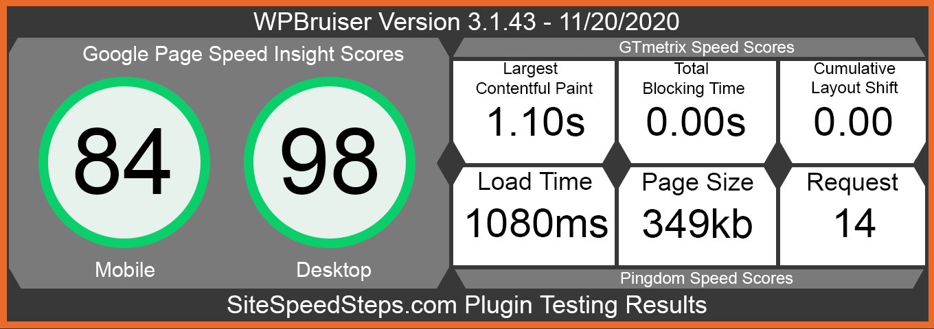 WP Bruiser Anti Spam Plugin Testing