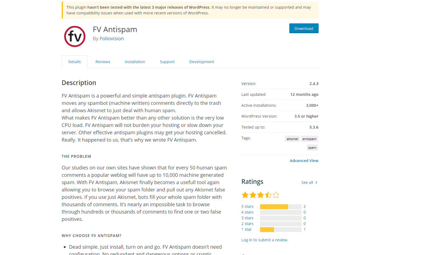The FV Anti Spam plugin is designed to help reduce comment spam on your site